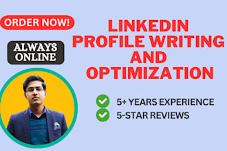 create and optimize linkedin profiles for you