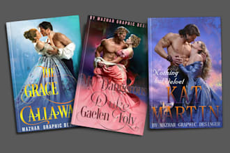 design professional romance book cover