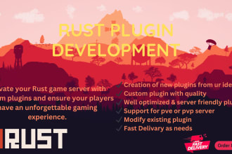 create rust game plugin for your rust server