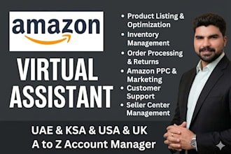 be your expert amazon consultant, and virtual assistant