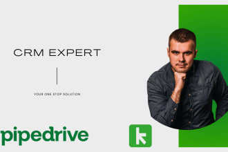 set up your pipedrive and keap CRM automation and email campaigns