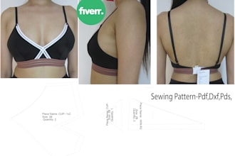 make bra and summer clothing pdf sewing pattern