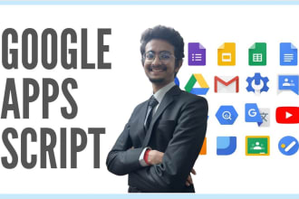 create sheets automation specialist , google apps script developer