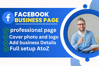 do professional facebook page creation and setup