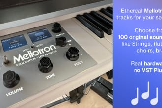 record epic ethereal mellotron parts for your song