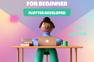 be your flutter developer and cross platform app developer for websites and apps