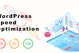 speed optimize wordpress website and fix woocommerce speed