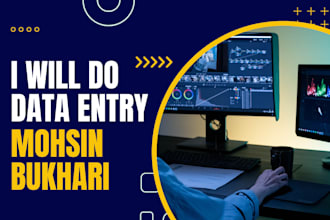 do data entry file conversion and will be your virtual assistant