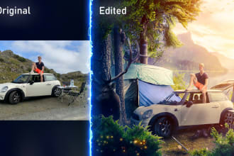 creatively edit, compose or manipulate your photos to create unique magical art