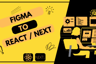 convert figma to react or next js