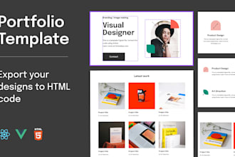 create a modern portfolio for your business