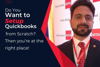 setup quickbooks online and do bookkeeping