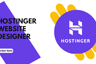 design hostinger website by using hostinger builder