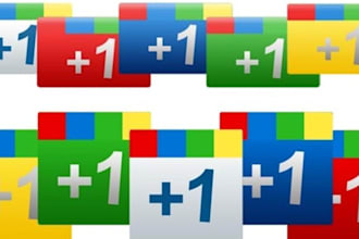 give you 100 google +1/ google plus1 / google plusone from real users to your website