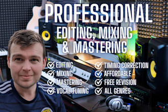professionally mix and master music