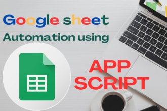 do google sheet automation using app script