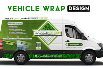 make vehicle wrap design, car wrap design, van wrap design, vehicle wrap, vinyl