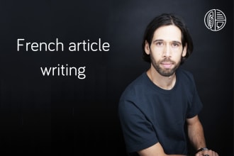 write an article in french or in english