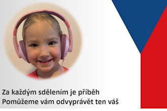do kid girl 6 years czech voiceover or dubbing