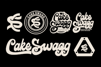 create design typography vintage handdrawn logo badge emblem