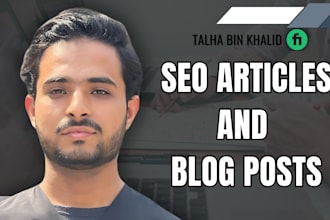 write traffic boosting SEO optimized articles and blog posts