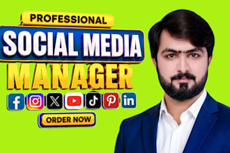 be your social media manager and content designer