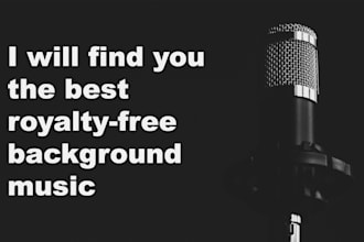 deliver up to 500 of the best royalty and copyright free background music