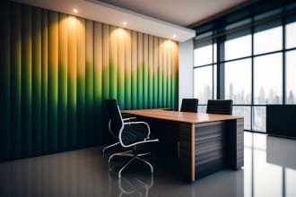 design a costum zoom virtual background with your logo