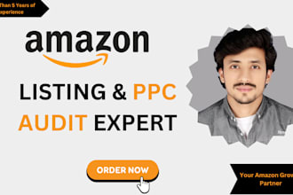 do a comprehensive amazon PPC and listing audit