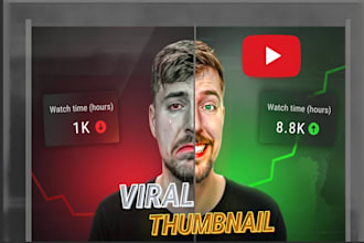 create attractive daily vlogs youtube thumbnails