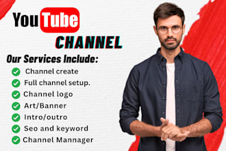 create and setup your youtube channel