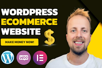 create ecommerce website with woocommerce using elementor