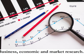 conduct business, market and economic research