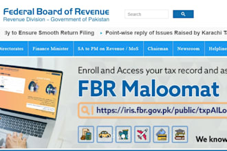 file income tax return on fbr