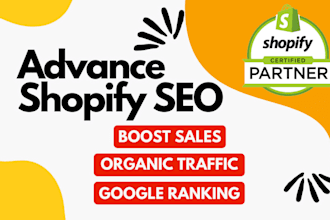 do shopify SEO to increase sales and ranking