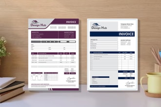 create invoice, fillable pdf, receipt, quotation, proforma,order form,letterhead