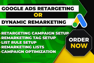 do google ads retargeting, dynamic remarketing, search ads, display ads, ppc ads