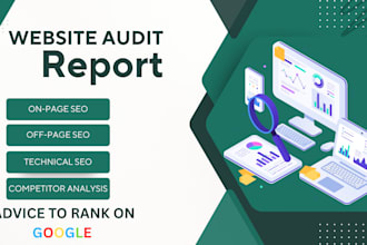 do website audit, technical SEO, competitor keyword research