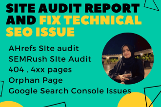 do SEO audit and fix ahrefs semrush site audit errors