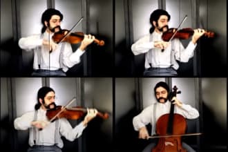 record your string instruments