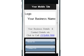 create a fully responsive mobile website for your business