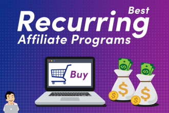 research 25 best affiliate products with higher recuring commission