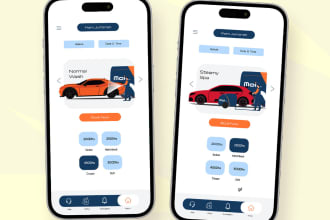 develop car wash app, mechanic app, car booking app, on demand car app