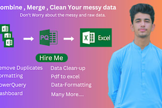 do excel macros ,vba ,cleaning , and automation