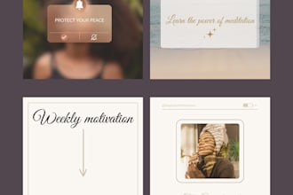 create captivating elegant ig posts and icons