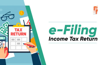 prepare and efile US personal and business taxes 1040, 1120s, 1065, 1120c