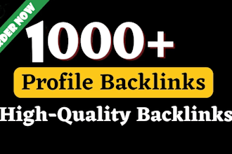 build SEO profile high da backlinks with white hat link building
