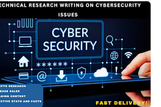 provide expert technical research on cybersecurity issues