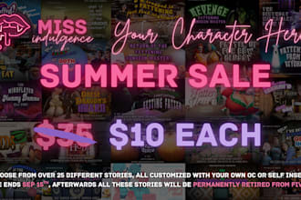 provide a ych story on sale