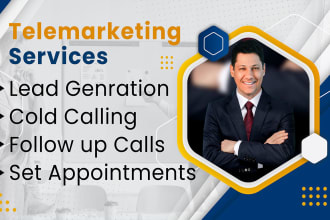 do b2b cold calling virtual assistant, telemarketing and appointment setting